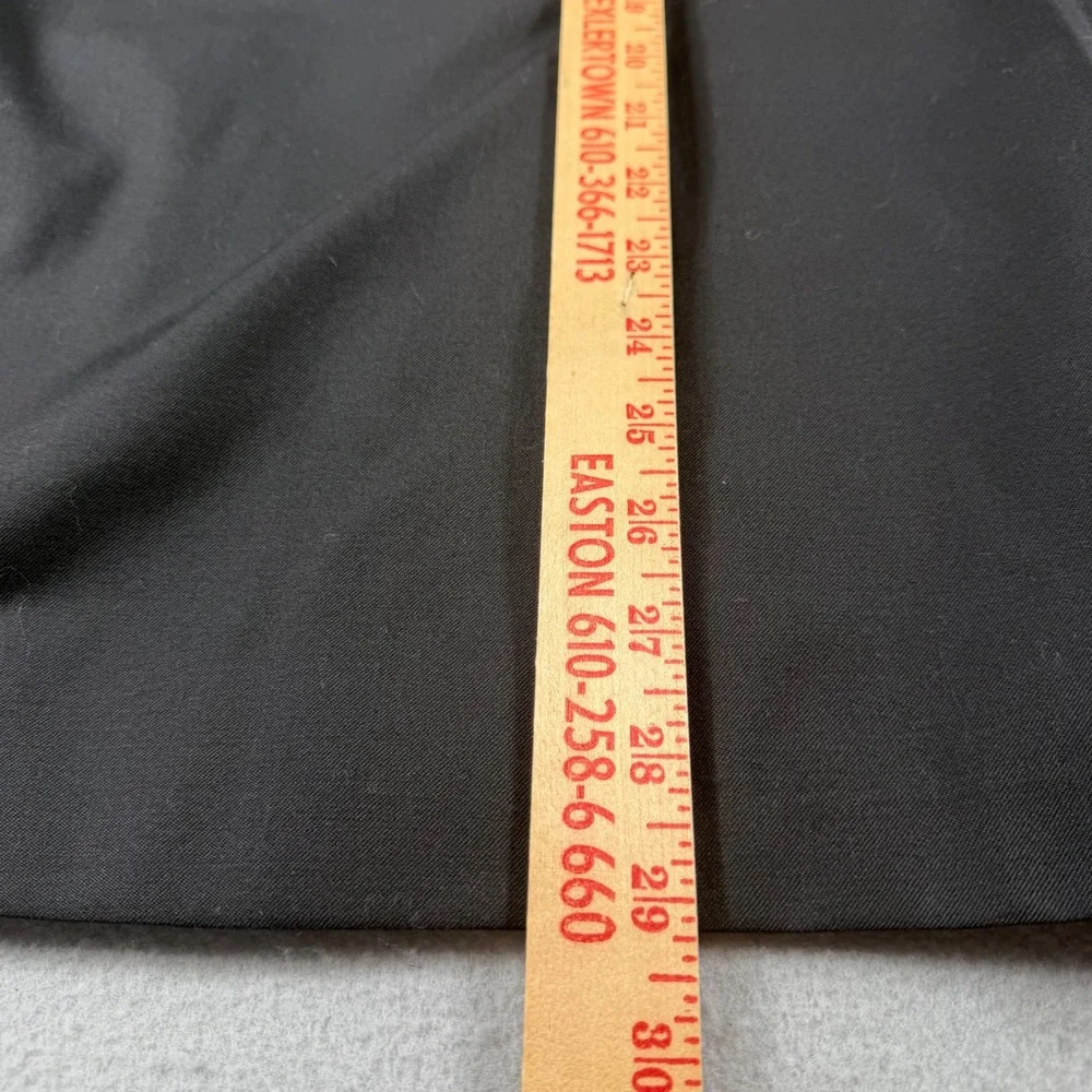 Jos. A. Bank Traveler Suit Mens 44 Short 42 Waist Black 100% Wool 2-Button